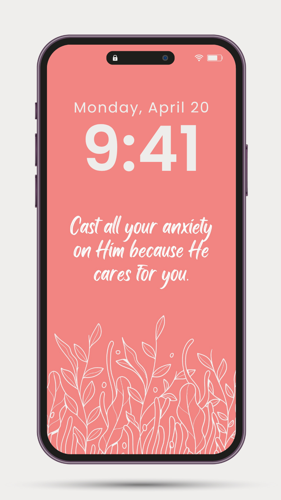PEACEFUL PROMISE PHONE WALLPAPER