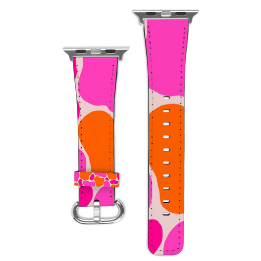PINK HAZE SPLASH WATCHBAND