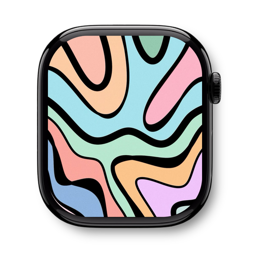 PASTEL FLOW WATCH WALLPAPER