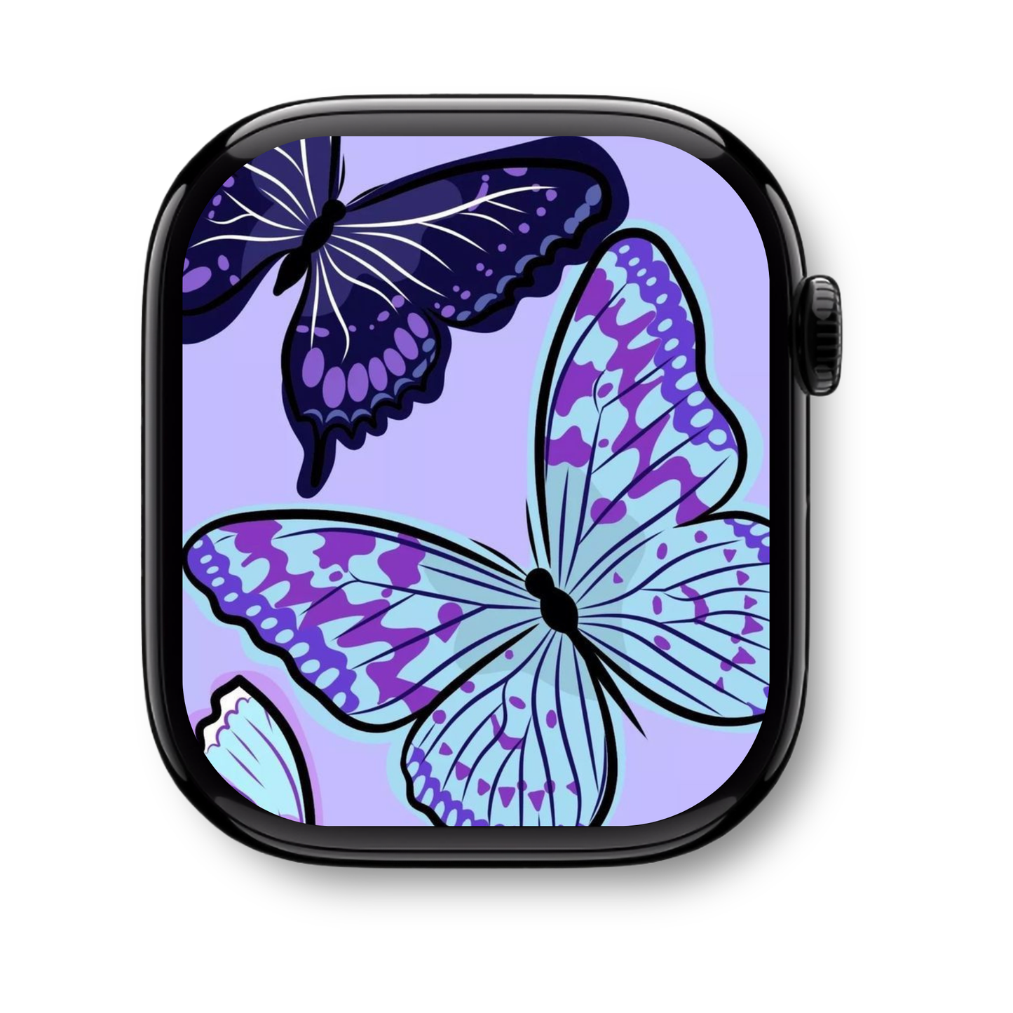 LAVENDER WINGS WATCH WALLPAPER