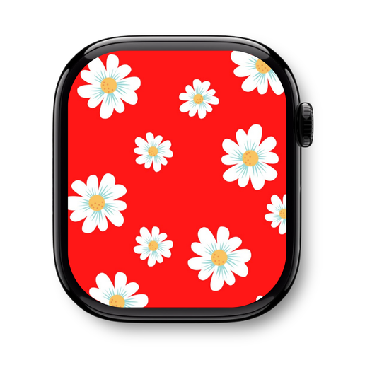 CHERRY DAISY WATCH WALLPAPER