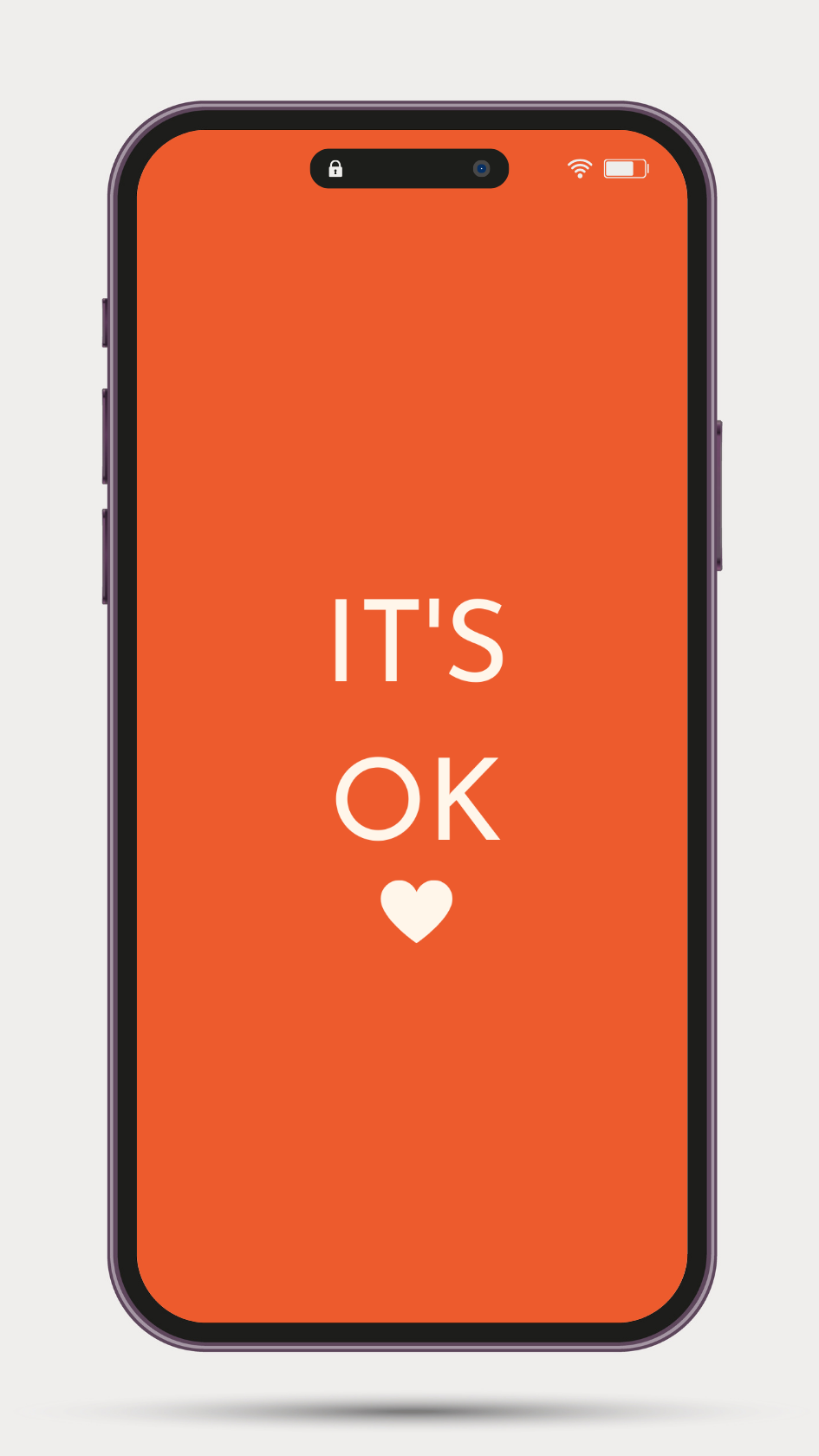 IT'S OK DAISY PHONE WALLPAPER