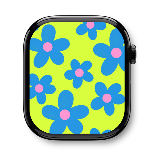 ELECTRIC BLOOM WATCH WALLPAPER